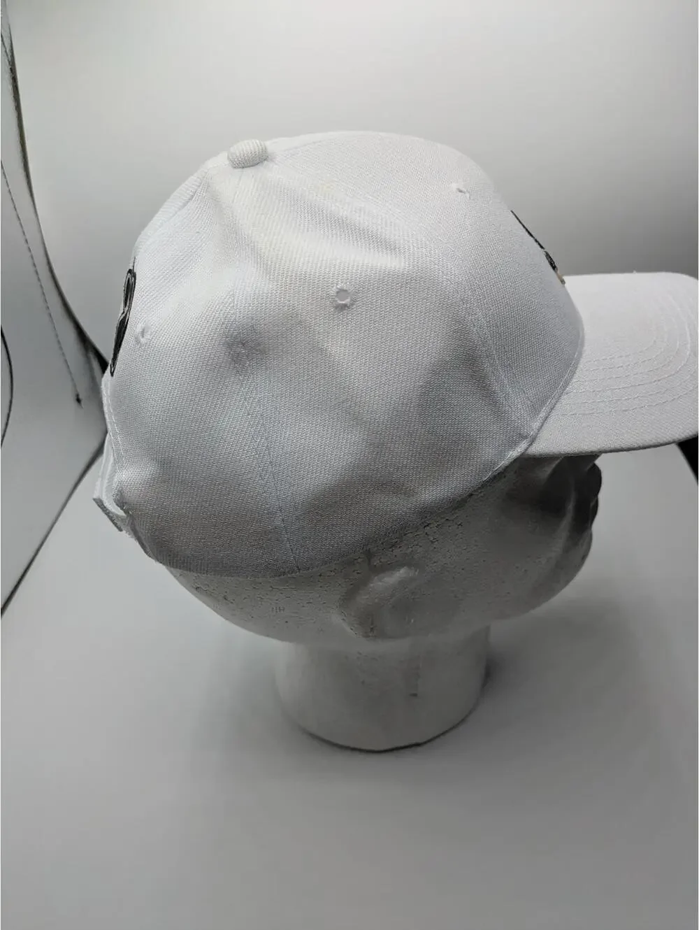 Puppy Paw Cap with Embroidery White French Bulldog Dog Strapback